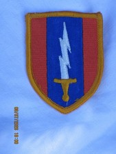 US Patch 1st Signal Brigade Multicolor 75x55mm Military Insignia