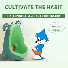 Children Urinal Funny Aiming Target Plastic Wall Mounted Potty Training Urinal