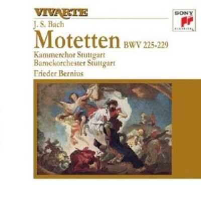 FRIEDER BERNIUS ''BACH MOTETTEN BWV 225-229'' CD NEU