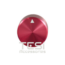 Tesi Premium Aluminum Guitar Knob Anodized Red