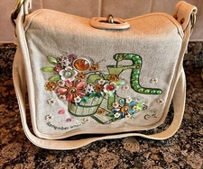 Vtg Jeweled Enid Collins of Texas "Remember When?" Handbag Shoulder Purse