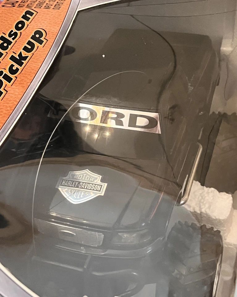 Nikko Limited Edition Harley-Davidson F-150 Pickup 1:18 Remote Control Truck Box - Image 3 of 4