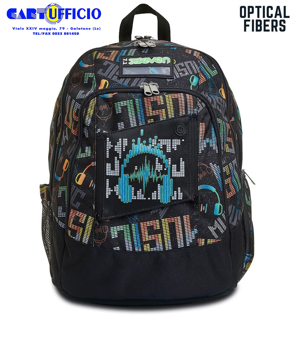 Zaino Advanced Back Pack Seven® - MusicBrighting Nero