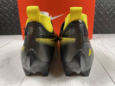 Size 8-Nike Vapor Edge Pro 360 Black Yellow Football Cleats  display picture 1