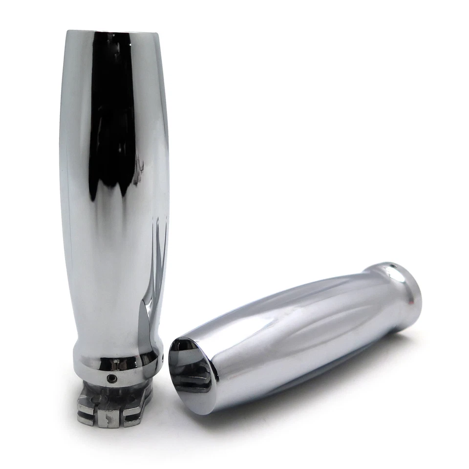 Empuñaduras de aluminio Billet de 1" 25 mm para Harley Street Bob/Honda Shadow 1100 Aero Foto 4 de 4