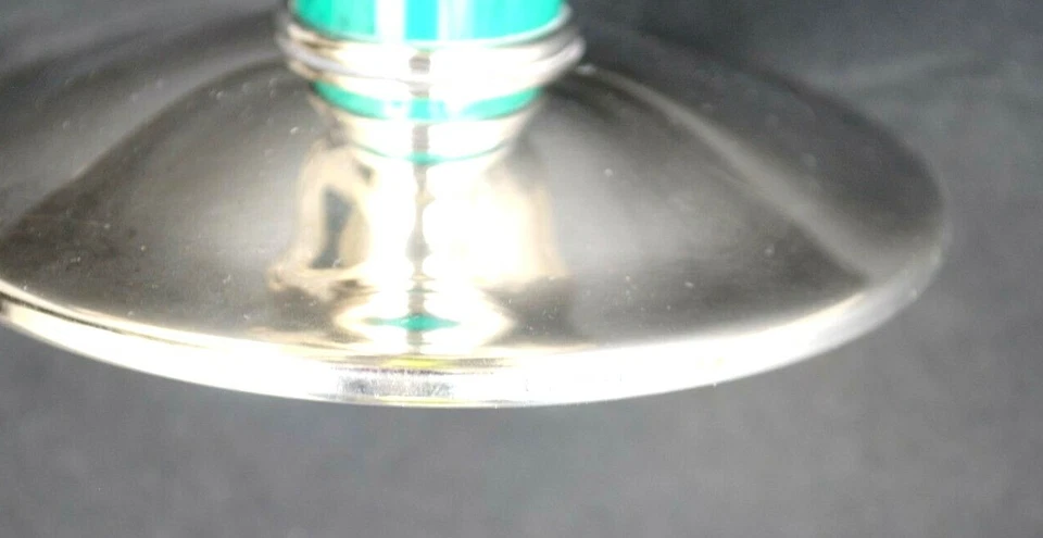 Centro de mesa Christofle placa de plata Art Deco diseñado por Luc Lanel Foto 4 de 4