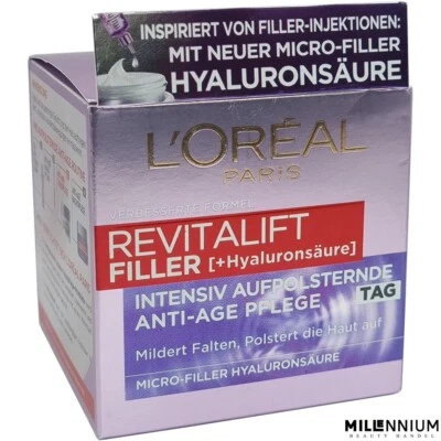 L'ORÉAL L’Oréal Paris Revitalift Filler Intensiv Aufpolsternde Anti-Age Tagespflege 50ml