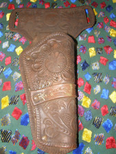Mattel empty holster Western cowboy to fit Fanner Cap gun revolver Toy