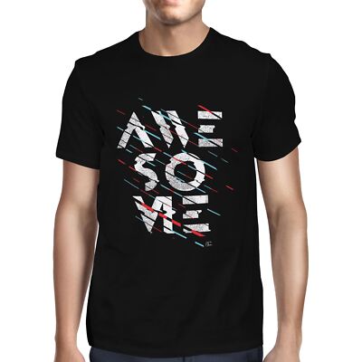 1Tee Mens Awesome Slogan  T-Shirt