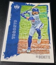 2021 Panini Diamond Kings Baseball BO BICHETTE Base #77 Toronto Blue Jays