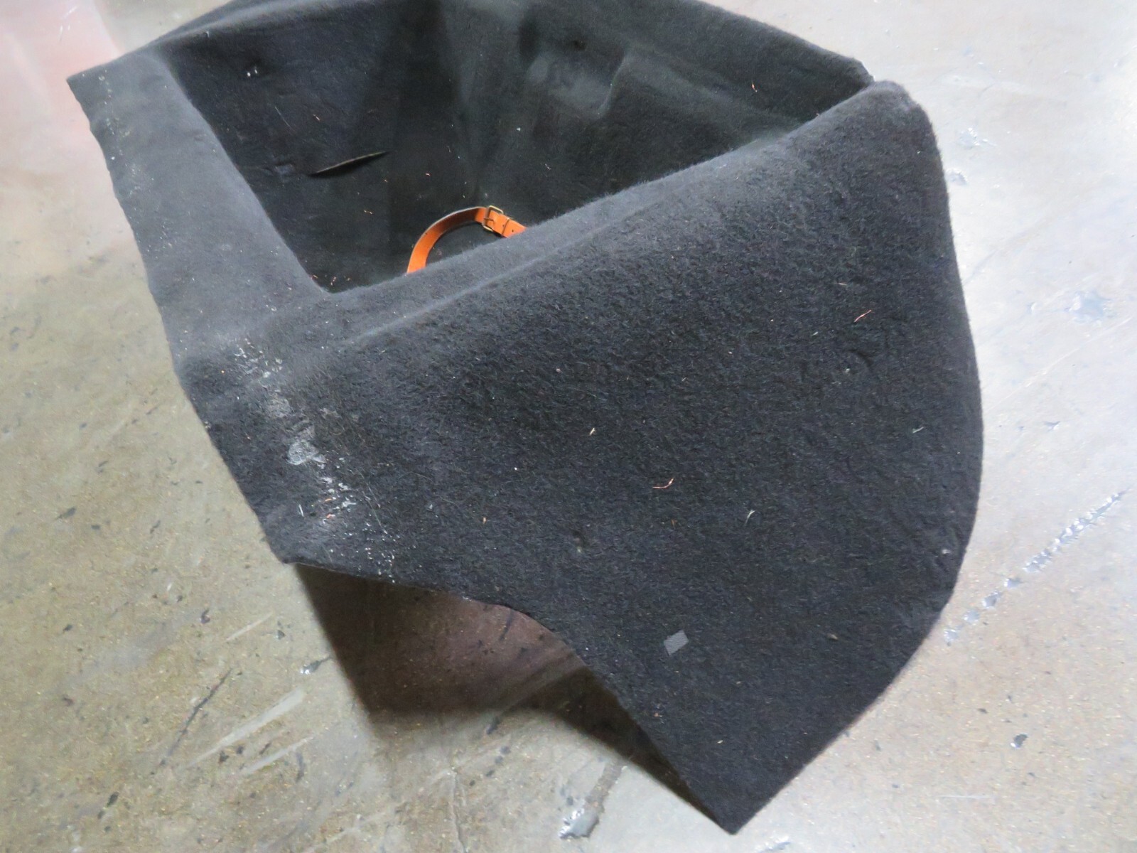 Ferrari 575, Trunk Carpet Bottom, Black, Used, P/N 66076700