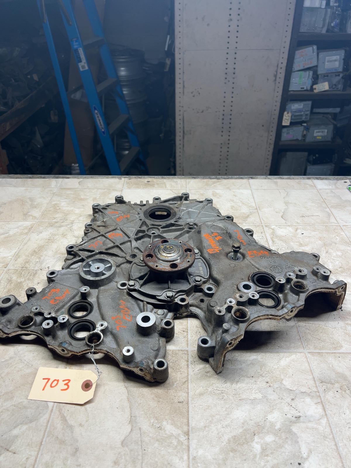 20102022 TRAVERSE 1020 ENCLAVE 1017 ACADIA 3.6L Engine Timing Cover Assembly eBay