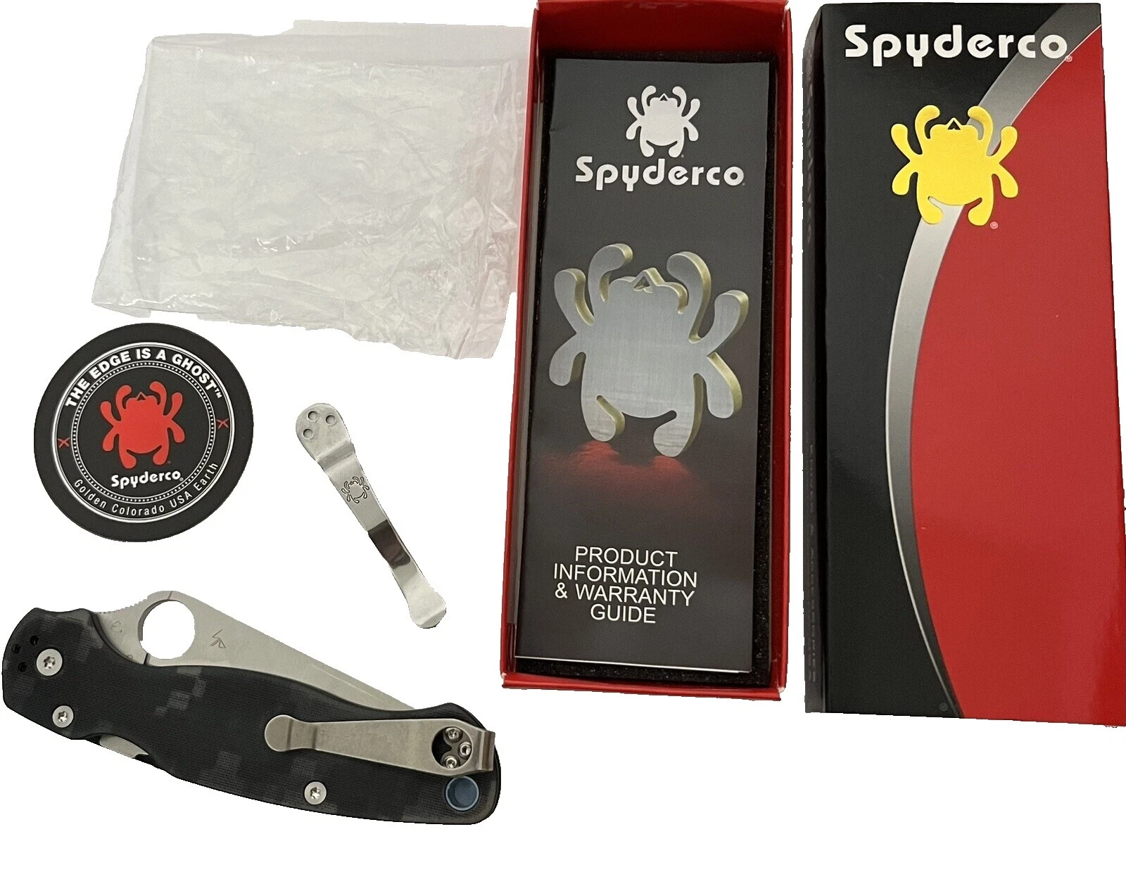 Canivetes Modernos colecionáveis Spyderco Trainer