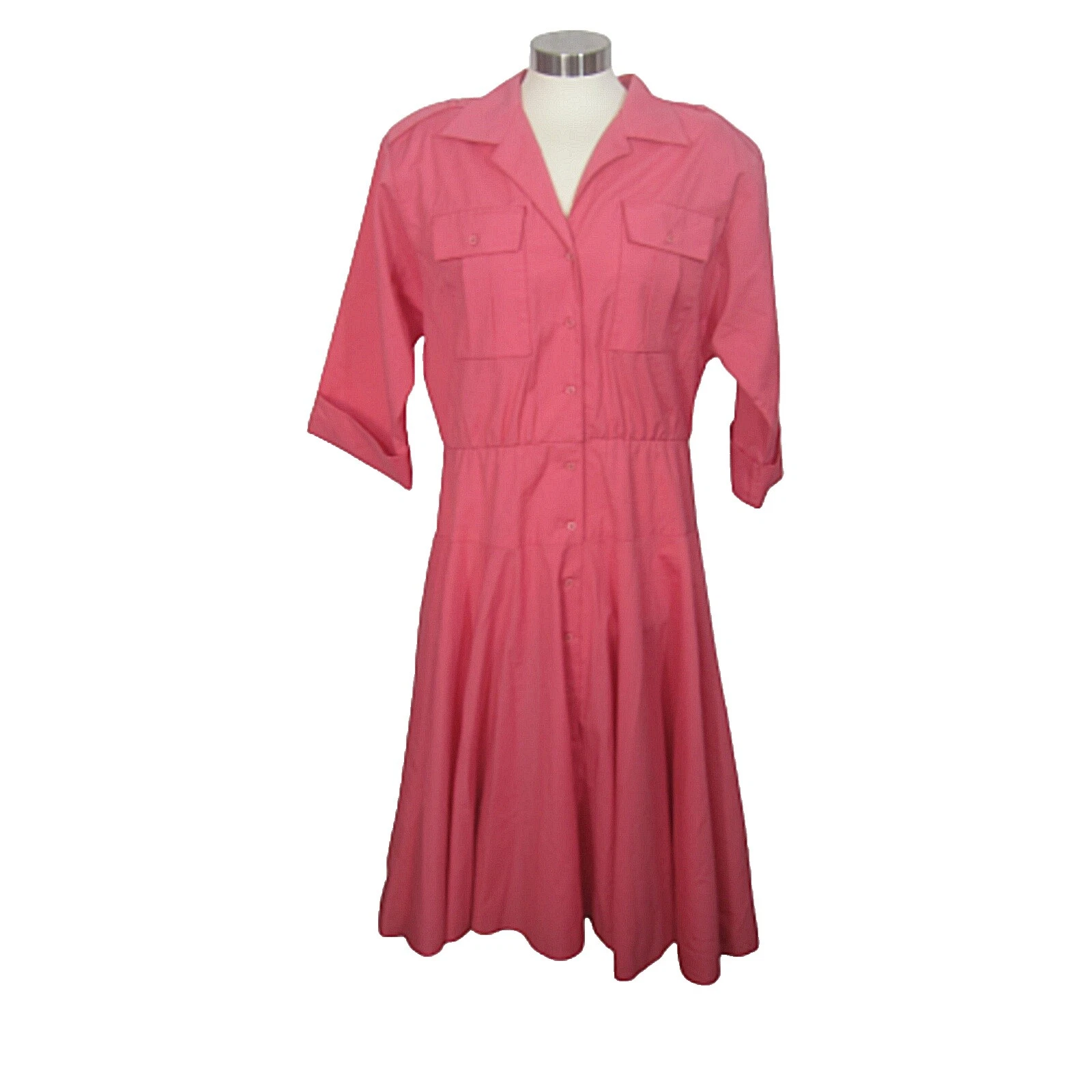 Cotton Blend Business Vintage Dresses for Women