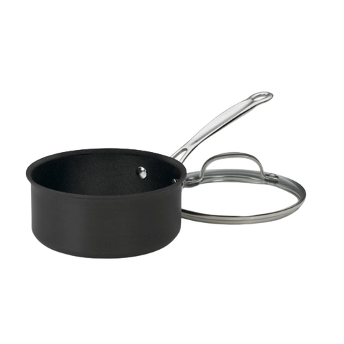 Cuisinart Chef's Classic 1-Quart Open Pour Saucier - Hard-Anodized Nonstick Sauce Pan