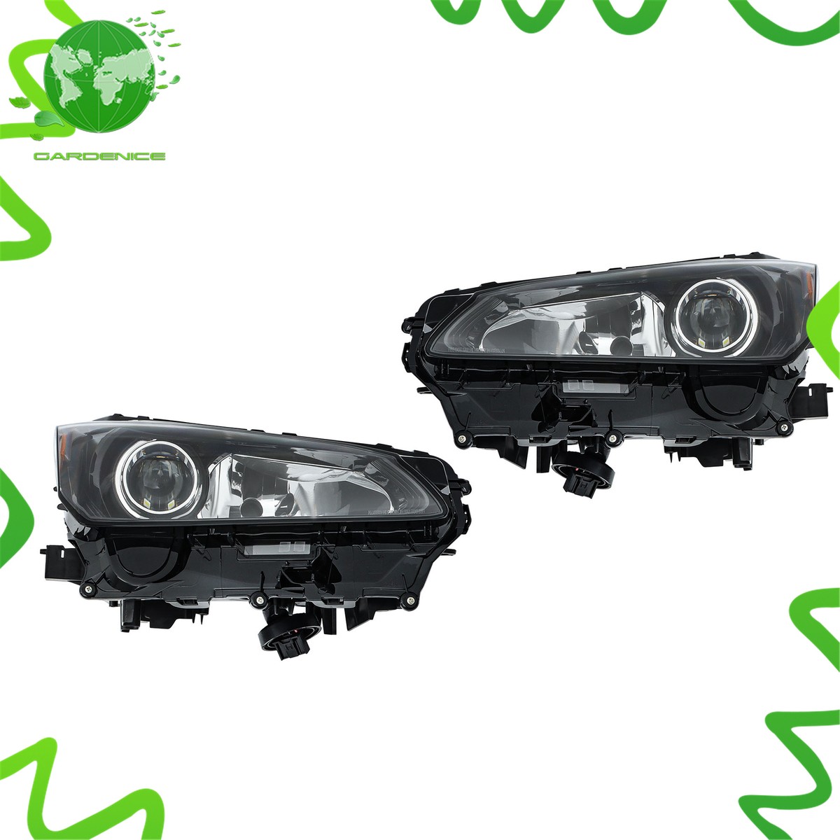 Headlights For 2015-2016 17 Lexus NX200t Headlamps LED Halogen w