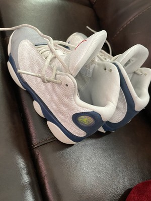 Jordan 13 Retro Shoes Youth Sz 3 White French Blue Athletic Trainers Sneakers