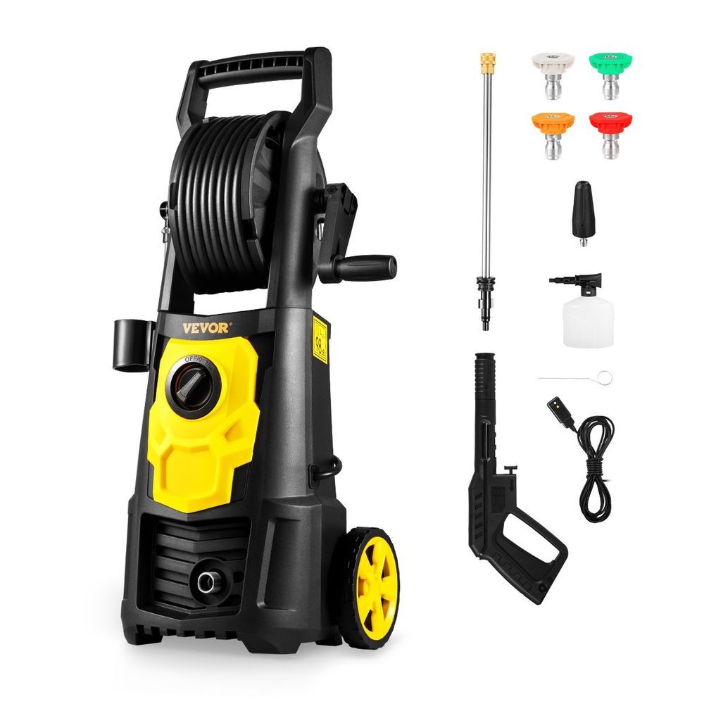 2000 PSI Electric Pressure Washer with 30 ft Hose 1.76 GPM