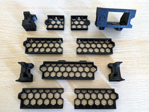 Voron V0.2 r1 ABS Complete Printed Parts Kit - High-Quality, Multi-Color - 第 4/10 張圖片