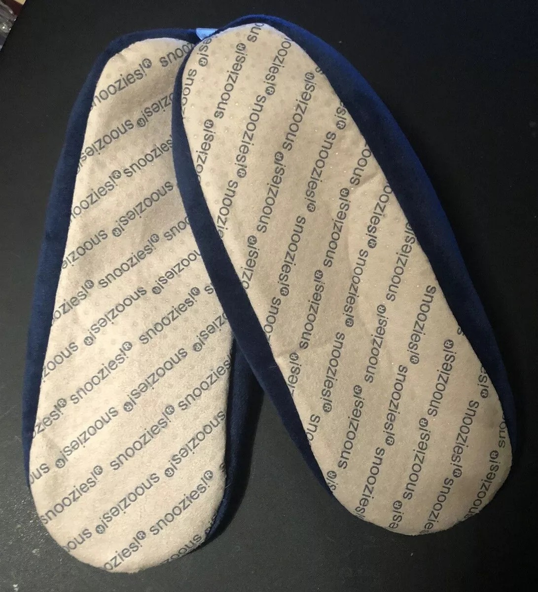 Snoozies Born to Ride Mens Slippers 6 7 8 9 10 11 Gift for Dad
