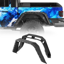 Off-road Armour Rear Fender Flare Guard Steel Fit 2020-2025 Jeep Gladiator Jt Off-road Armour Rear Fender Flare Guard Steel Fit 2020-2025 Jeep Gladiator Jt
