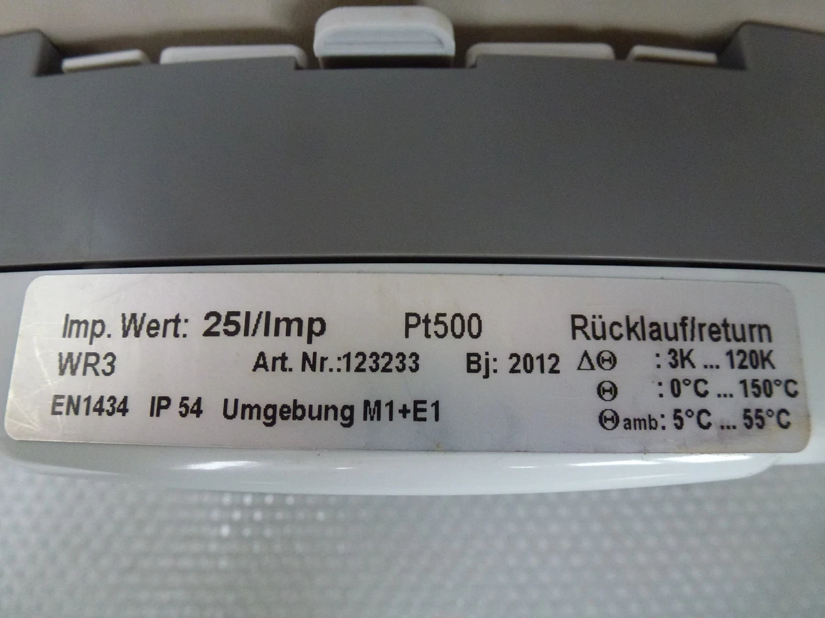 Minol DE-08-MI004-PTB012 Minocal Article Numéro 123233 | eBay