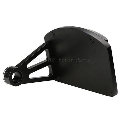 Черный боковой держатель кронштейна для номерного знака задний фонарь для Harley Davidson США - Изображение 4 из 4