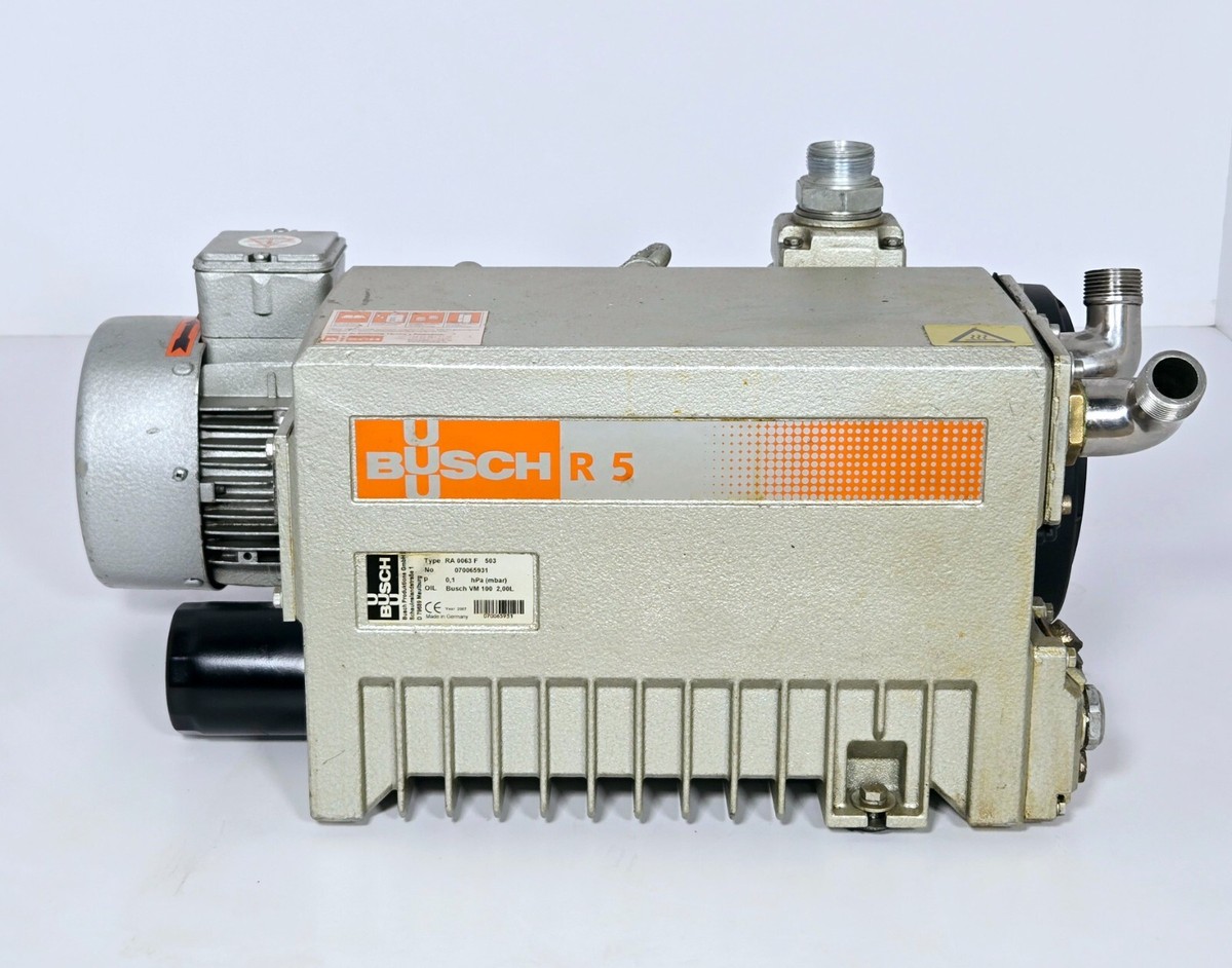 Busch RA 0063 F 503 Oil Lubricated VACUUM PUMP 0,1hPa(mbar
