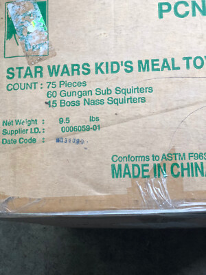 1999 kfc pizza hut taco bell star wars episode 1 Fast Foods Kid s Toy HTF