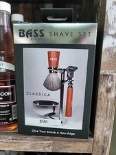 Bass Blades SHAVE SET Shave Brush