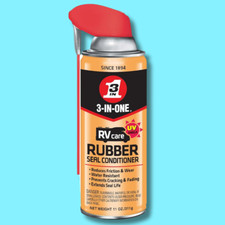 Rvcare Rubber Seal Conditioner with SMART STRAW SPRAYS 2 WAYS 11 OZ
