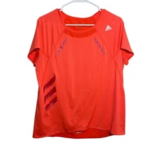 Adidas T-Shirt Women's Large Short Sleeve Vented Athletic Top Active Shirt