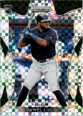 2019 Panini Prizm Prizms Power Plaid #267 Dawel Lugo /75 - NM-MT