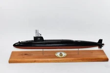 USS George C. Marshall SSBN-654 Submarine Model,Navy,20",Scale,Mahogany,Benjamin