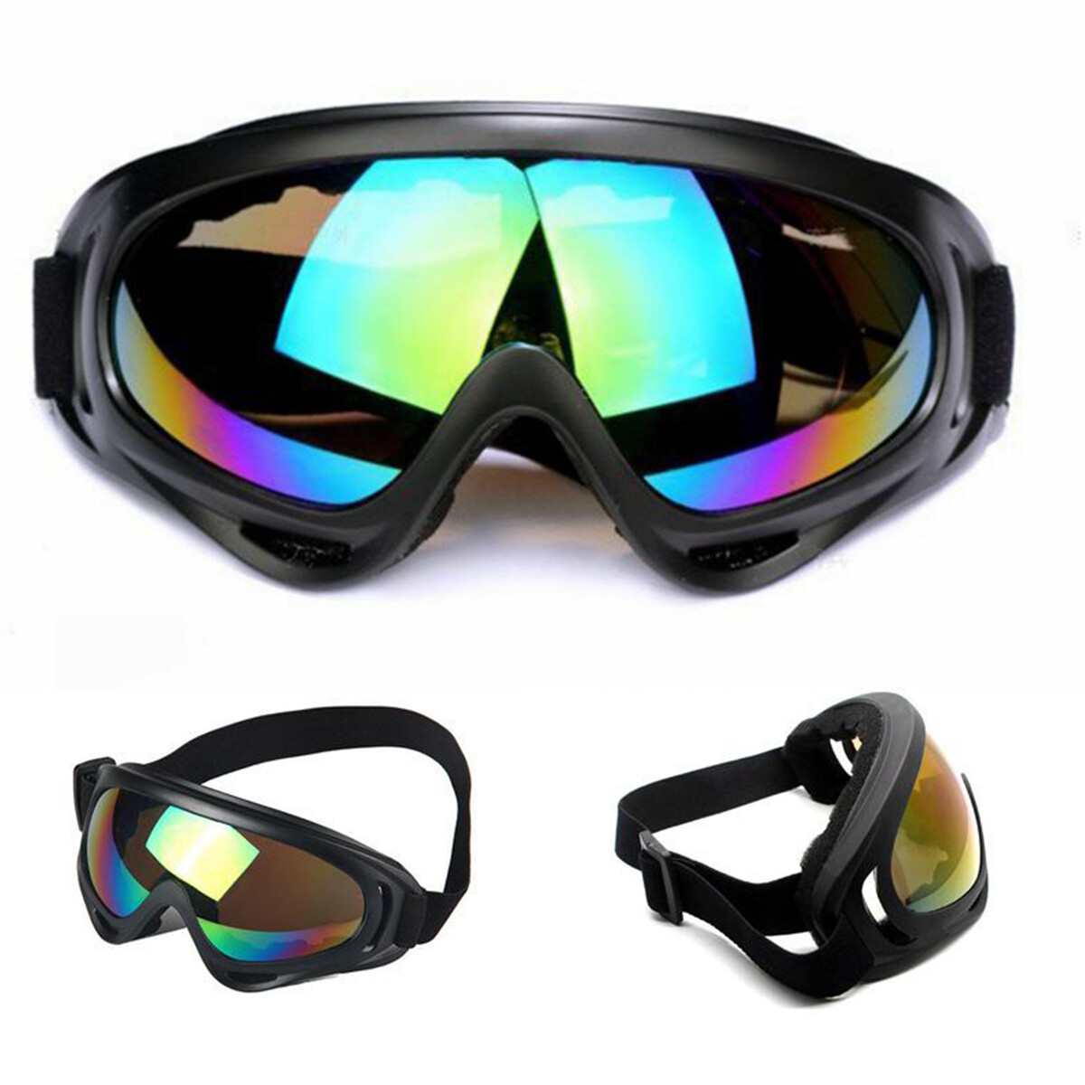Antifog/UV Surfing Goggles Sunglass Wind Dust Jet Ski Snow Snowboard