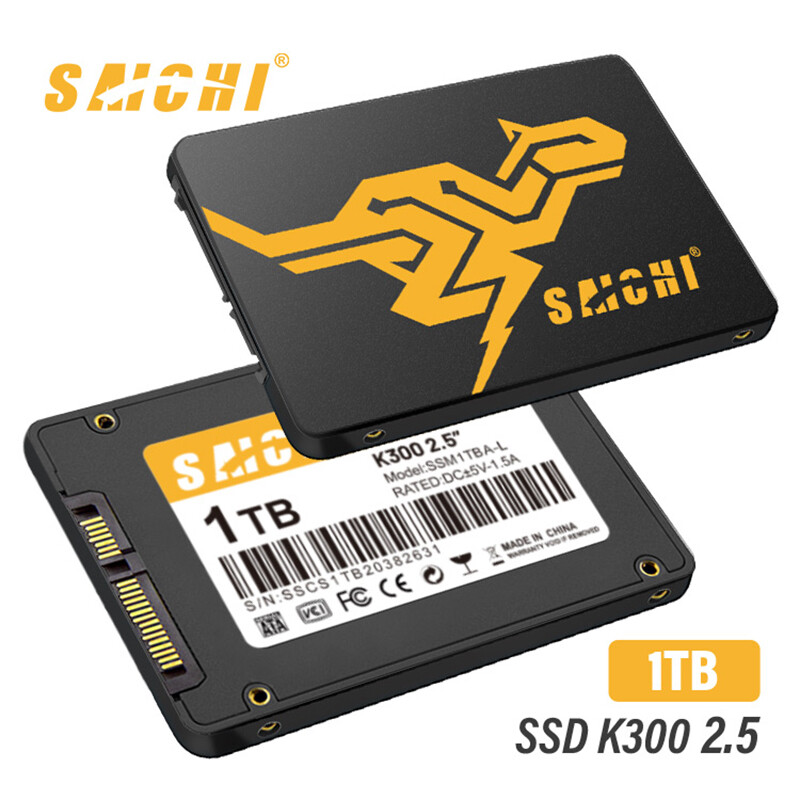 Saichi 1TB SSD 550MB/s 2.5'' SATA III 6Gb/s Internal Solid