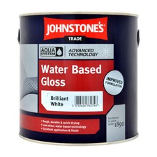 Johnstone's Trade Aqua Water-Based Gloss Colour  2.5L - Message Us
