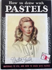 How to Draw With Pastels by Walter Foster Art Instruction Drawing Book