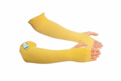 Cut/Scratch/Heat/Slash Resistant Arm Sleeves-18''(Made with 100% DuPont  Kevlar )