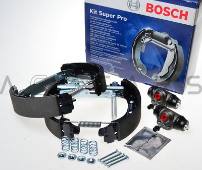 BOSCH 0204114579 Vormontiert Bremsbackensatz Hinten für VW GOLF 3 PASSAT POLO