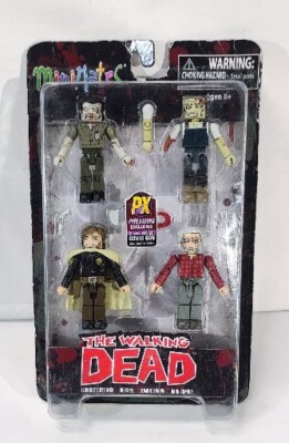New The Walking Dead MiniMates Figures San Diego Comic Com Limited to 3,000 