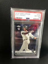 2019 topps chrome eloy jimenez psa 10 202