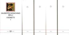 I Sonetti (4 Volumi) - Giuseppe Gioachino Belli ( Giulio Einaudi Editore )
