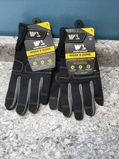 Wells Lamont High Dexterity Work & Home Gloves Large - 2 Pairs BRAND NEW W TAGS