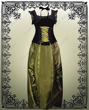 Steampunk Victorian Edwardian Civil War Gothic Dress Corset Shirt Skirt