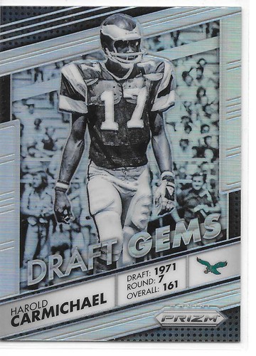 2016 Prizm Football Draft Gems Prizms Harold Carmichael Eagles