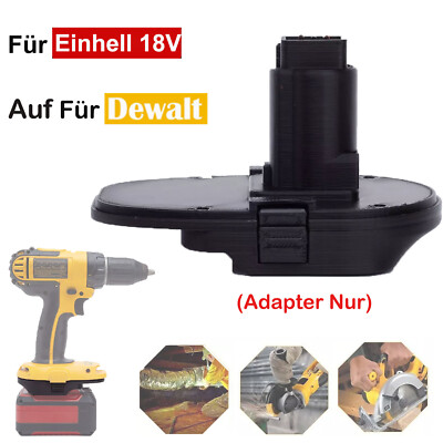 Akku-Adapter Für Einhell 18V Li-ion Akku auf für Dewalt 20V Nickel Power Tools