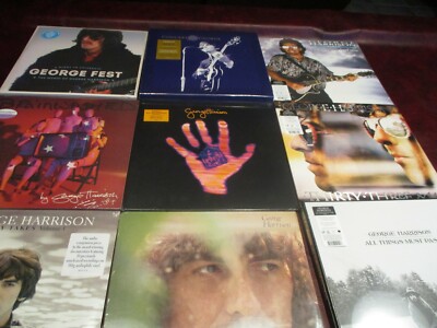 GEORGE HARRISON ALL THINGS MATERIAL BRAINWASHED & EARLY TAKES LIMITED 20 LP SET 