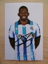 Hamari Traore "Real San Sebastian" autograph signed 10x15 cm picture