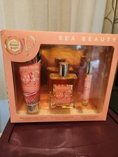 OP Sea Beauty by Ocean Pacific 3 Piece Fragrance Gift Set Brand New Sealed
